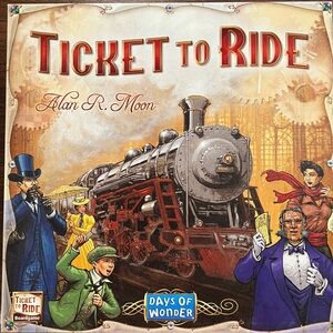 Ticket to ride train board game brand new